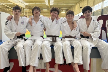 Passage de grade à Besançon : 3 nouvelles ceintures noires