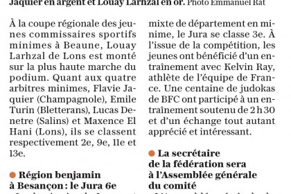 Article le Progrès du 4/06/2026