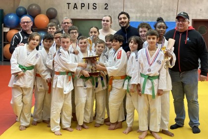 Le regroupement Avenir Judo remporte le Challenge de la Bresse