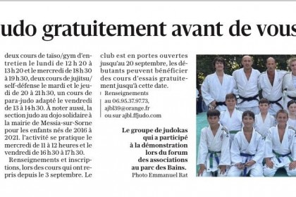 Article le Progrès du 10/09/26
