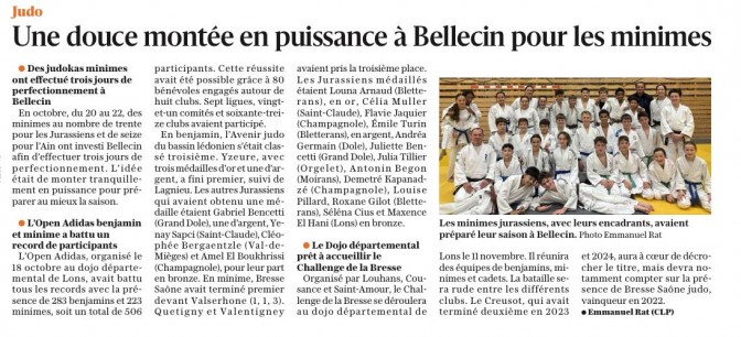 Image de l'actu 'Article le Progrès du 06/11/2025'