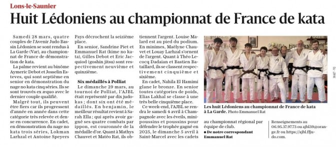 Image de l'actu 'Article le Progrès du 3/04/2026'