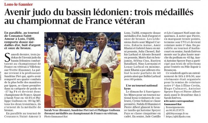 Image de l'actu 'Article le Progrès du 19/04/2026.'