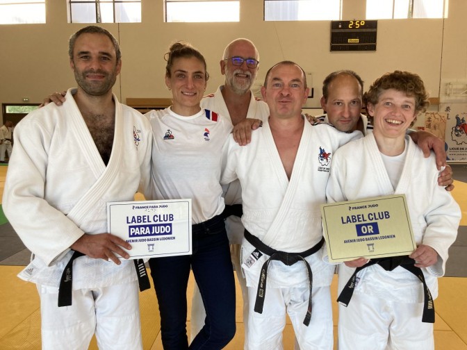 Image de l'actu 'Stage national de rentrée des enseignants et dirigeants : l'AJBL obtient les labels Club Or et Para-Judo'