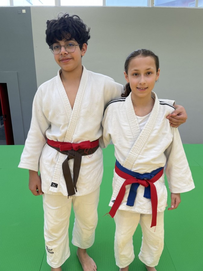 Image de l'actu 'Eline et Lokman admis au Pôle espoir de Besançon'