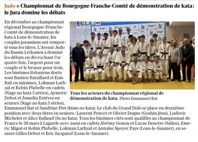 Image de l'actu 'Article le Progrès du 01/01/2026'