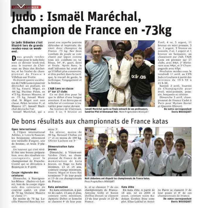 Image de l'actu 'Article le Progrès du 30.03.2022'