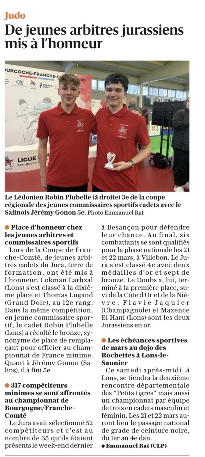 Image de l'actu 'Article le Progrès du 06/03/2026'