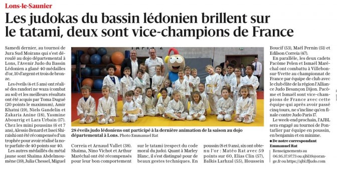 Image de l'actu 'Article le Progrès du 10/06/2025'