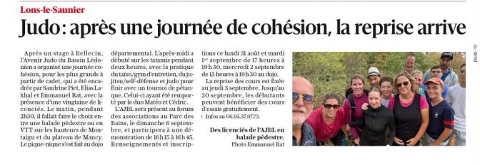 Image de l'actu 'Article le Progrès du 1/09/2026.'
