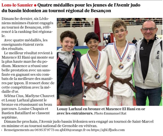 Image de l'actu 'Article le Progrès du 20/11/2025'