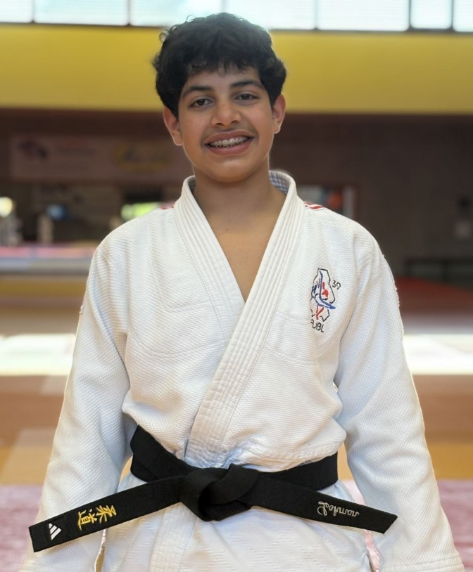 Image de l'actu 'Remise de la ceinture Noire 1er Dan à Lokman LARHZAL'