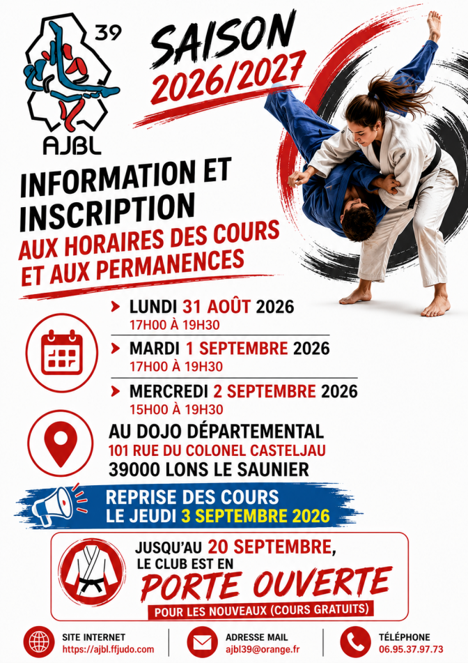 Image de l'actu 'Inscription saison 2026/2027'