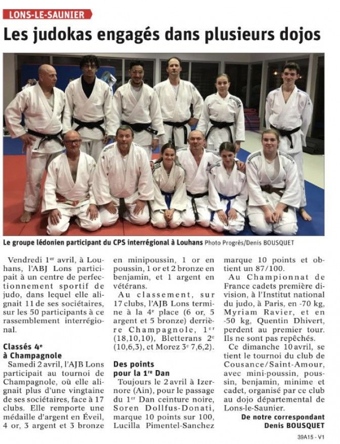 Image de l'actu 'Article le Progrès du 07.04.2022'