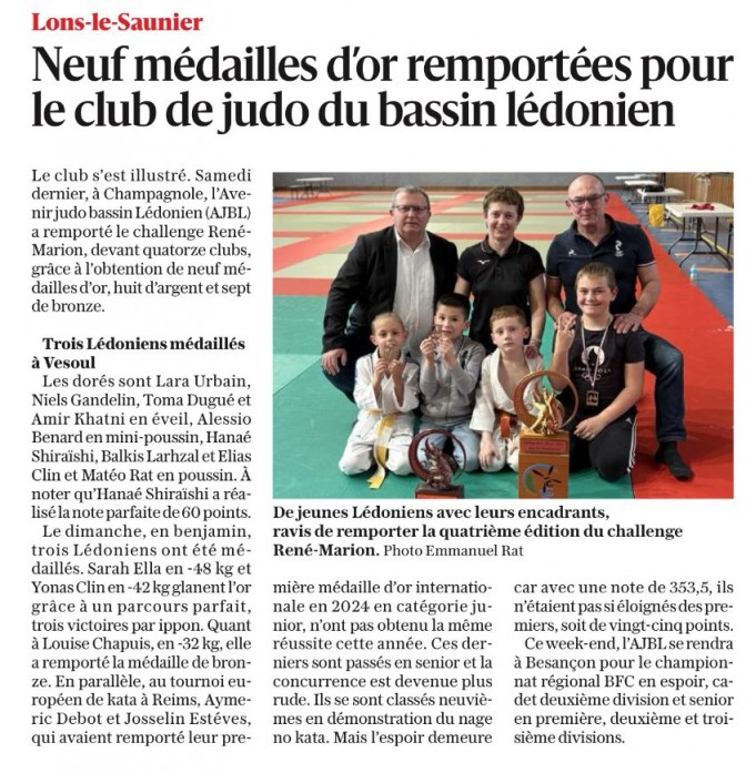 Image de l'actu 'Article le Progrès du 18/04/2025'