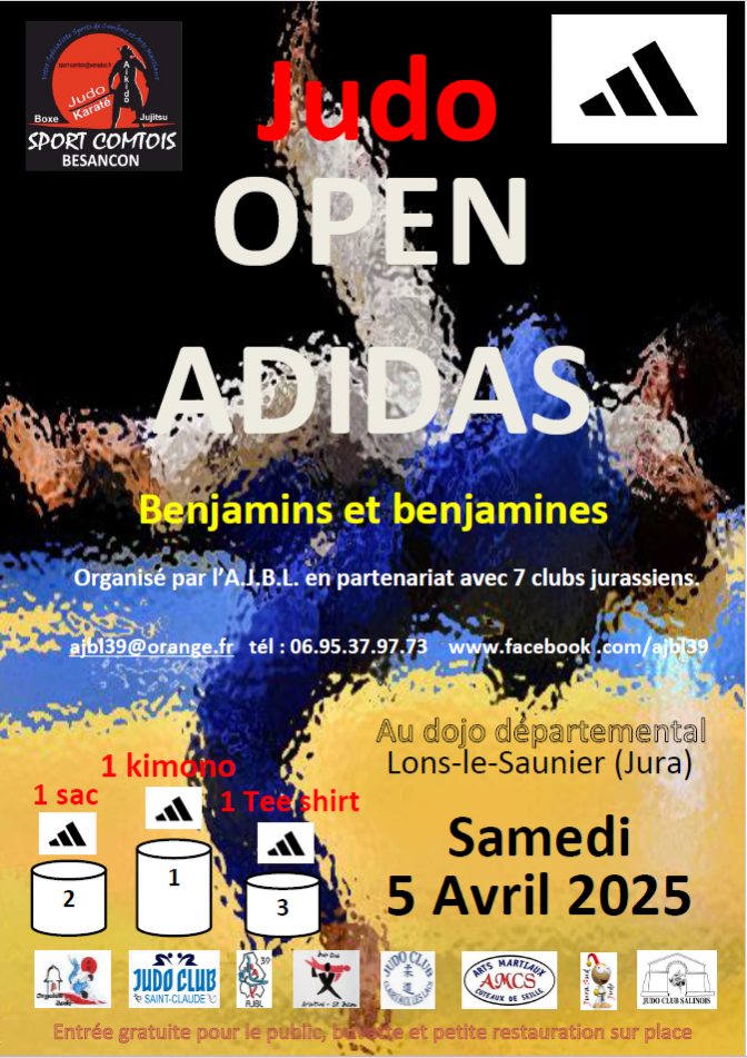 Image de l'actu 'Open Adidas Benjamin le 5/04/2025'