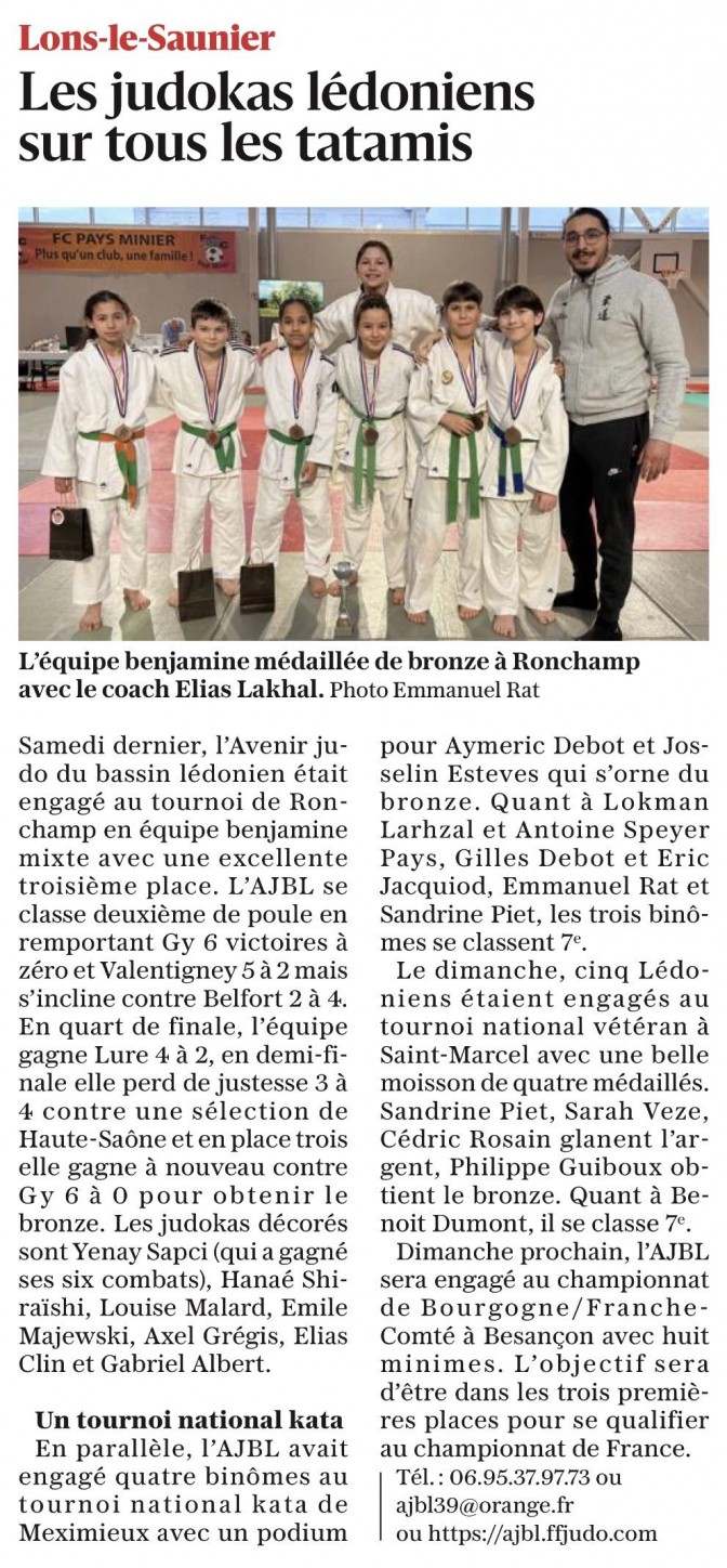 Image de l'actu 'Article le Progrès du 25/02/2026'