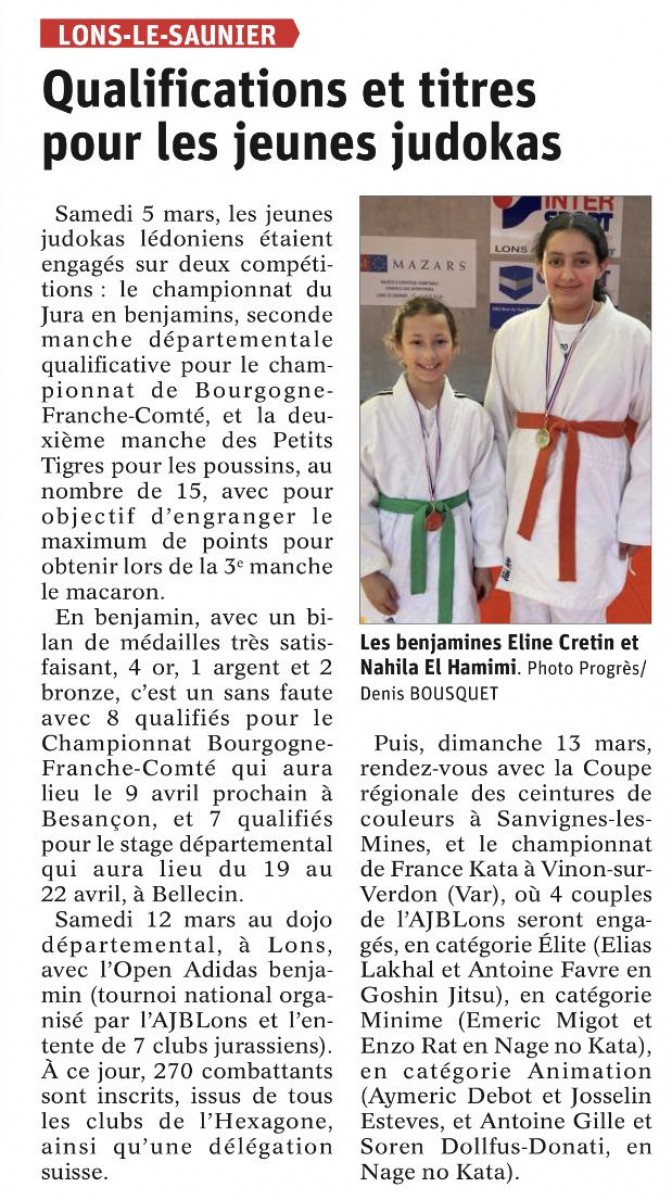 Image de l'actu 'Articles le Progrès du 08.03.2022'