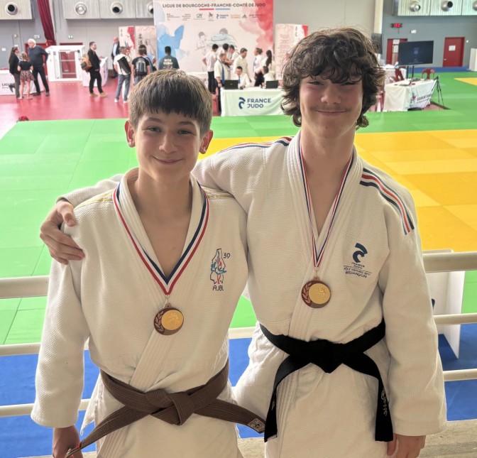 Image de l'actu 'Championnat de Bourgogne / Franche-Comté Cadet « espoir » : Eline, Nahila, Antoine et Pierre qualifiés pour le Championnat de France'