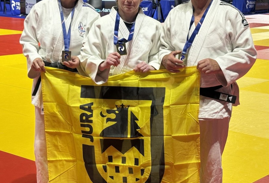 Championnat de France vétéran : Sandrine Championne de France, Sarah et Philippe 3ème