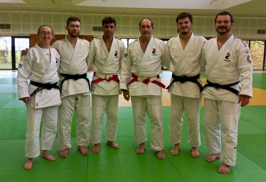 Aymeric et Josselin en stage de détection national Kata