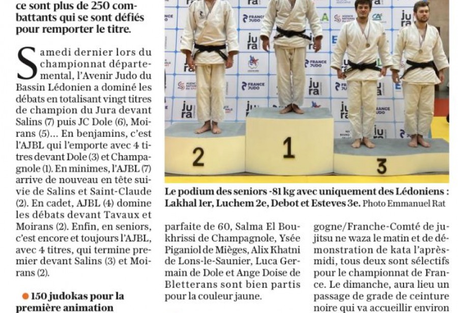 Article le Progrès du 05/12/2024