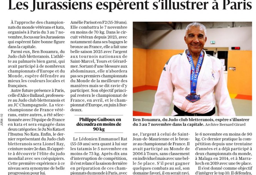 Article le Progrès du 30/10/2025