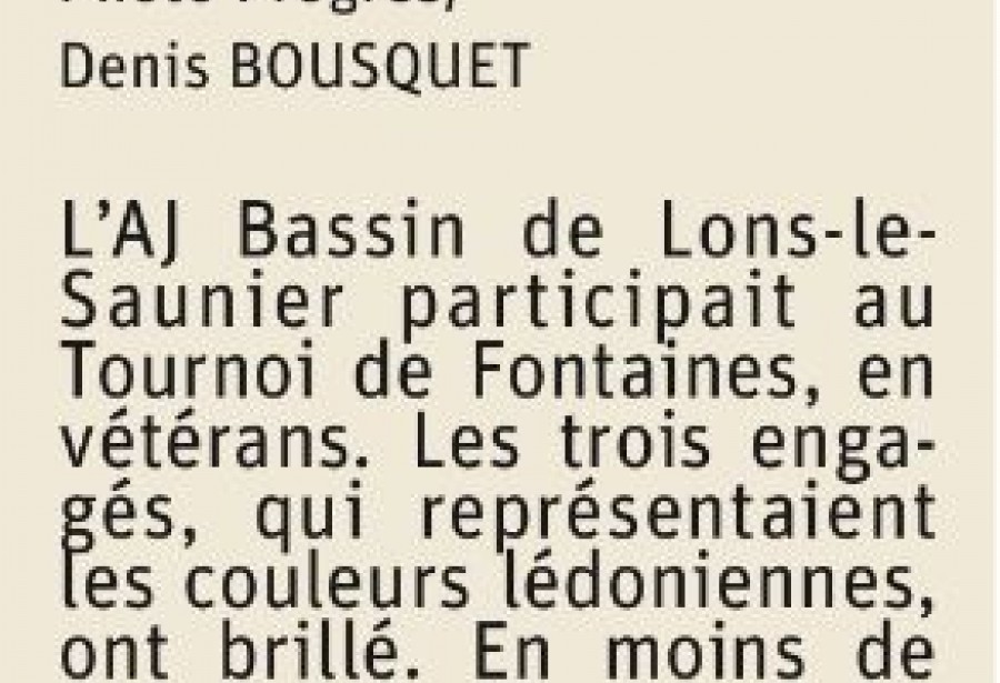 Article le Progrès du 12.01.2022