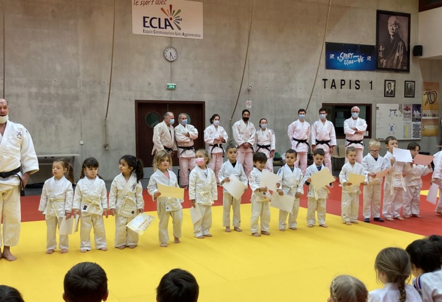 Cérémonie de remise des ceintures