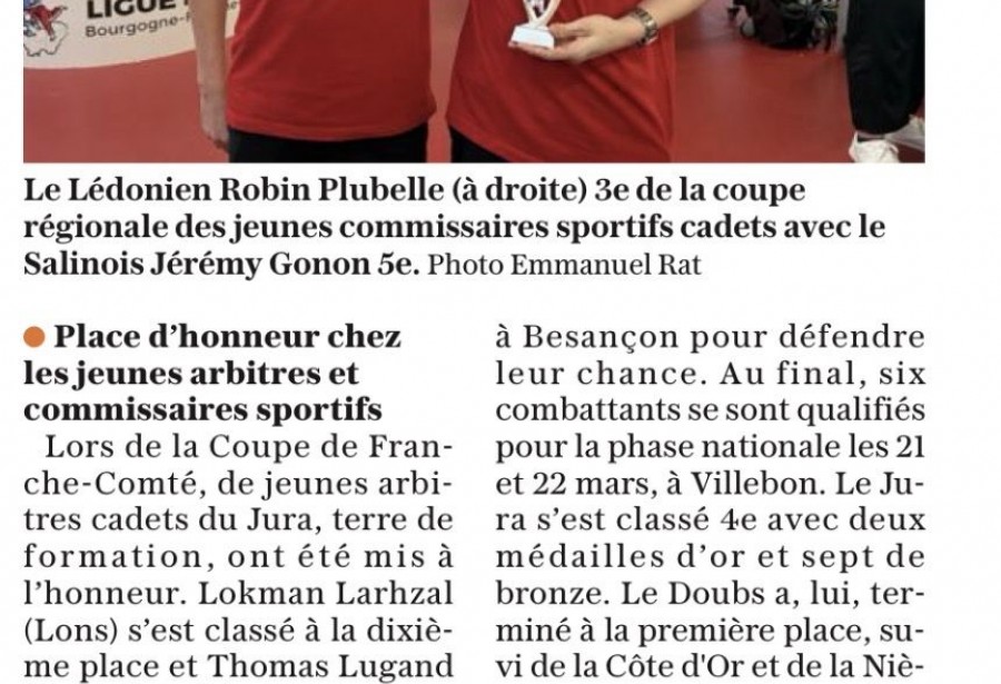 Article le Progrès du 06/03/2026