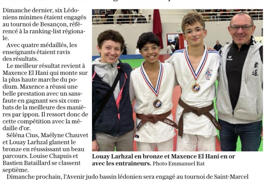 Article le Progrès du 20/11/2025