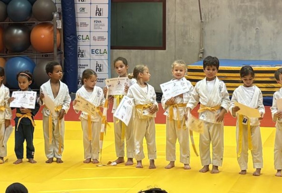 Cérémonie de remise des ceintures