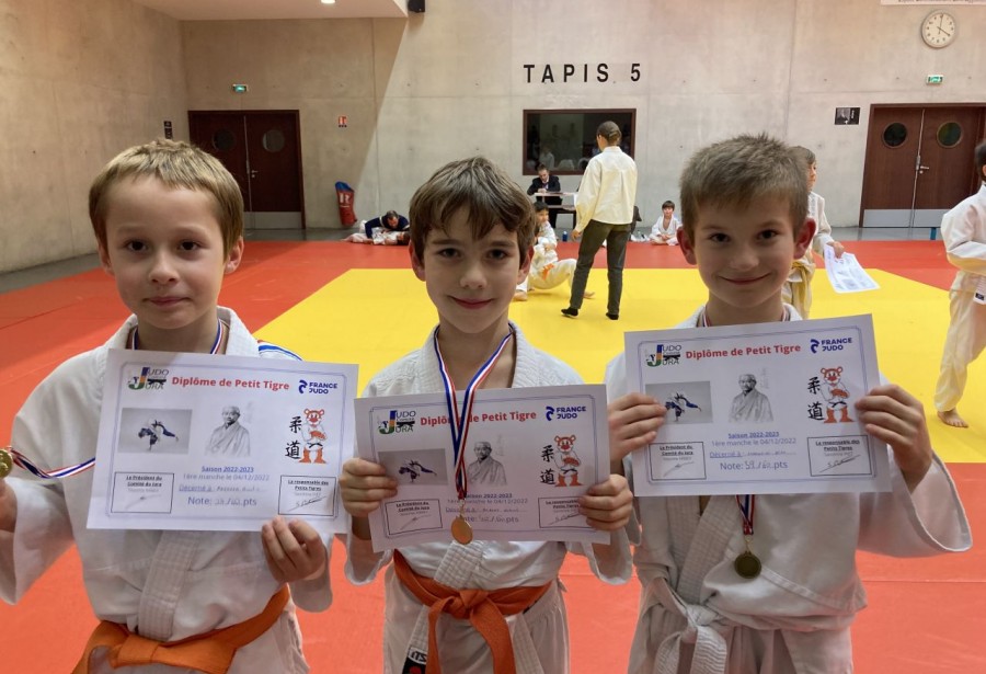 1ère manche des Petits Tigres