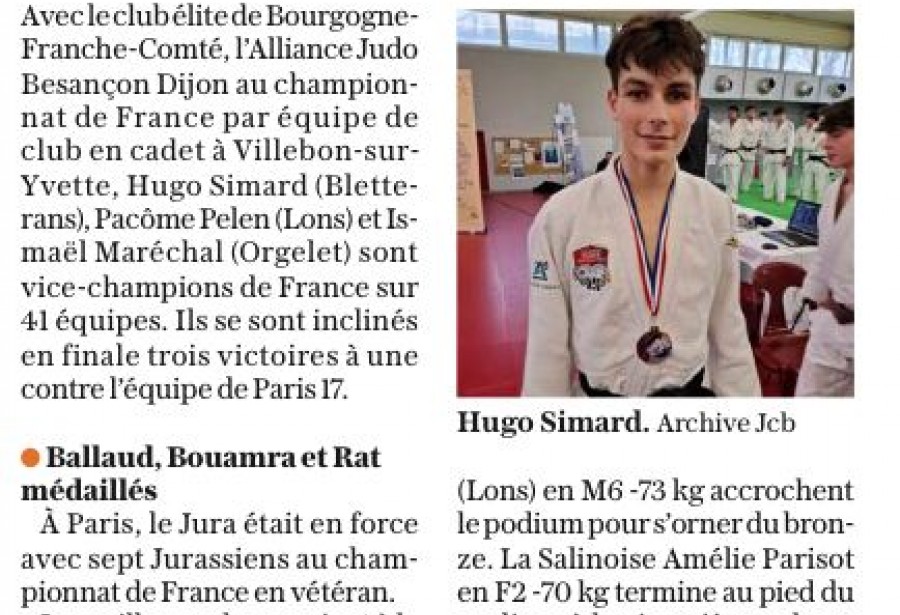 Article le Progrès du 03/07/2025