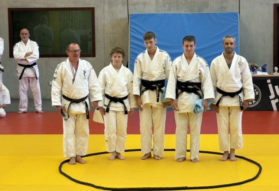 Remise de la ceinture Noire 2ème Dan à Aurélien STALDER et Mathieu MOUREZ