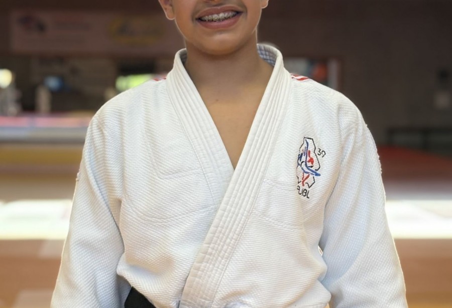 Remise de la ceinture Noire 1er Dan à Lokman LARHZAL