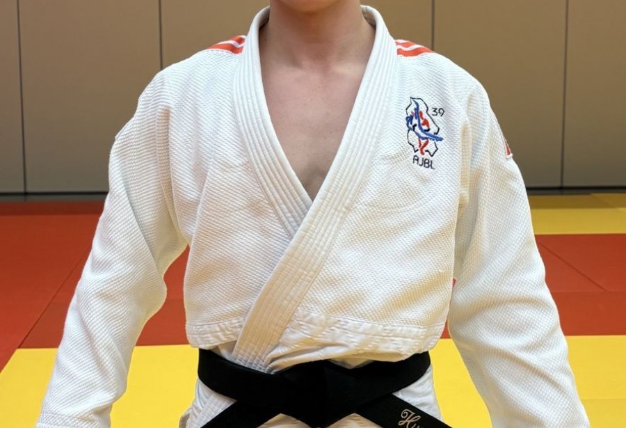 Remise de la ceinture noire 1er Dan à Hugo CULNAERT