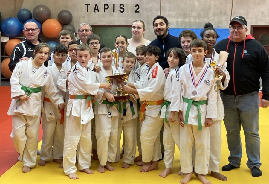 Le regroupement Avenir Judo remporte le Challenge de la Bresse